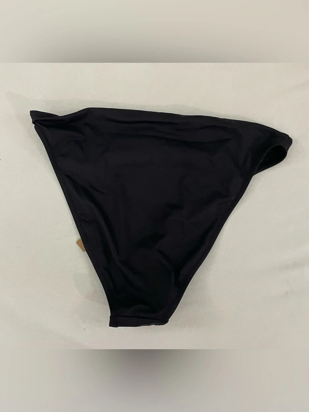 Skims NWT High-Leg Bikini Swim Bottom Black Onyx Size L